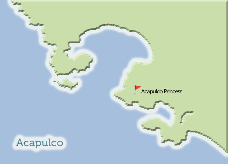 Acapulco Golf Courses Map View