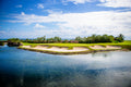el cameleon mayakoba golf course lagoon