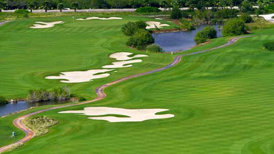 Puerto Cancun split fairway